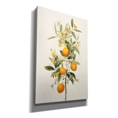 «Botanical Fruit 3» par Petals Prints Design, art mural sur toile