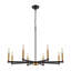 Lustre classique / traditionnel à 8 lumières à intensité variable Sederick-591352694
