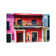 Colourful Historic Spanish Colonial Style House In Old San Juan by George Oze - Wrapped Canvas Print