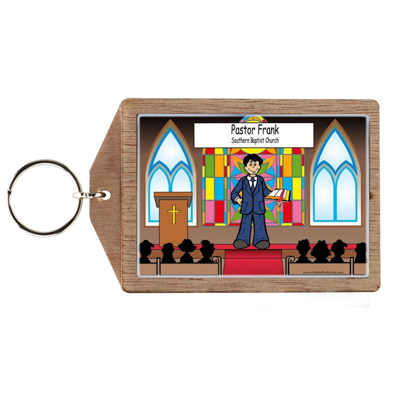 Porte-clés en bois personnalisé, Oui