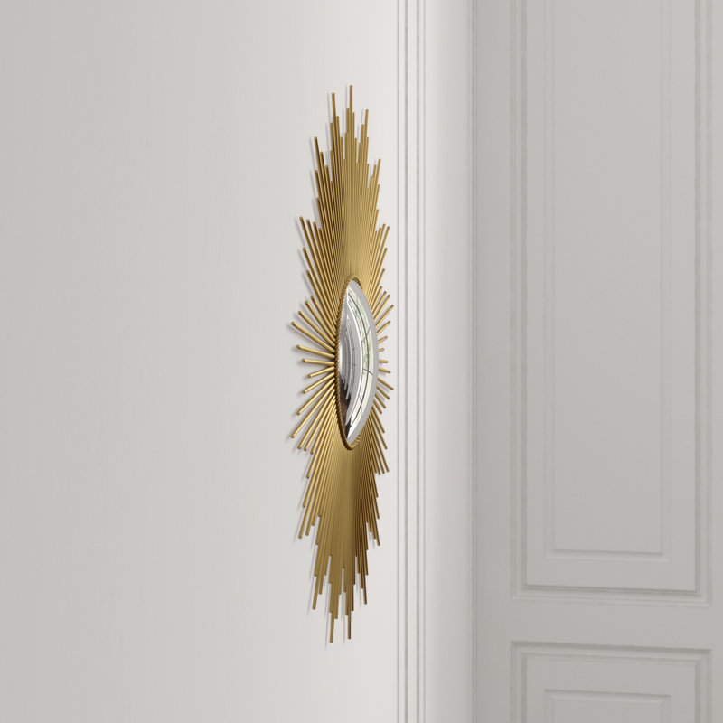 Sunburst Mirror, Gold