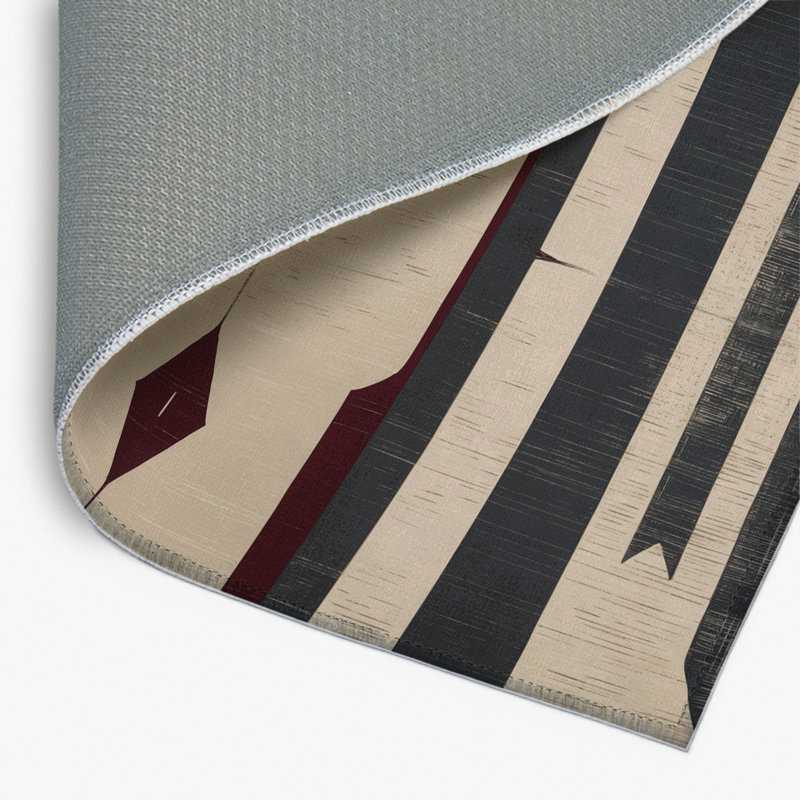 Tapis d'intérieur et d'extérieur Vintage Vista, Rectangulaire 2 pi x 3 pi