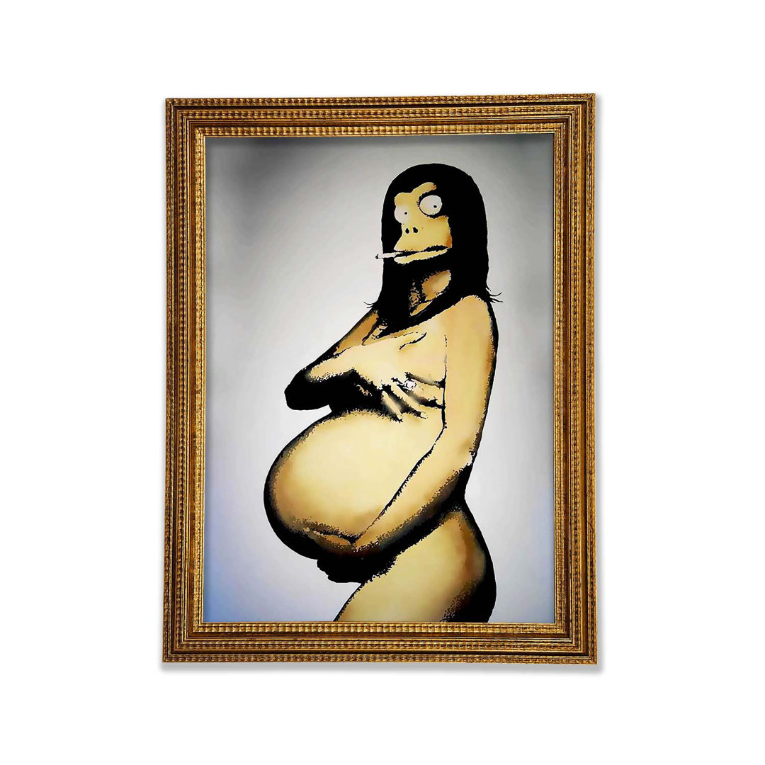 Die New Age Mona Lisa - Drucken