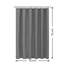 Doublure de rideau de douche simple en tissu imperméable avec aimants Kidd-112399612-113246296