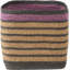 Seagrass Natural Stripe Square Basket-110455273