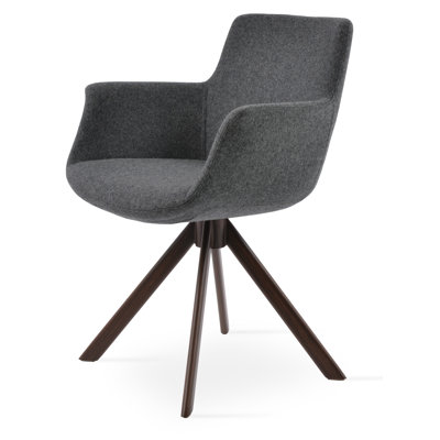 Bottega Sword Arm Chair in Wool