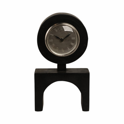 13" Michaia Wood Desk Clock