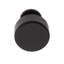 Bouton de meuble rond Kent moleté de 1-1/8 po de diamètre, noir mat-53903335-110453975