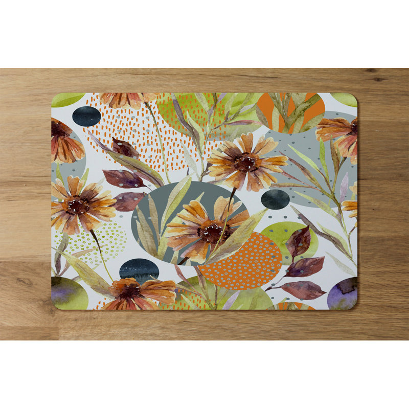 Newhall Floral Rectangle Placemat