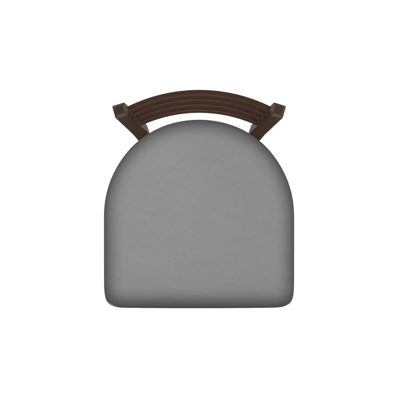 400 Jackie Chair, Bronze, Vinyl-Canter Folkstone Gray