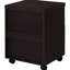 Rangement pour 3 bureaux - Finition cappuccino