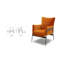 Fauteuil en polyester 26 po Jack