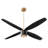 Keston 60'' Ceiling Fan with LED Lights-1112730404