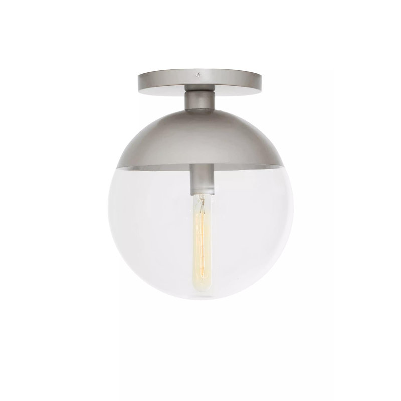 Royce Flush Mount, Silver