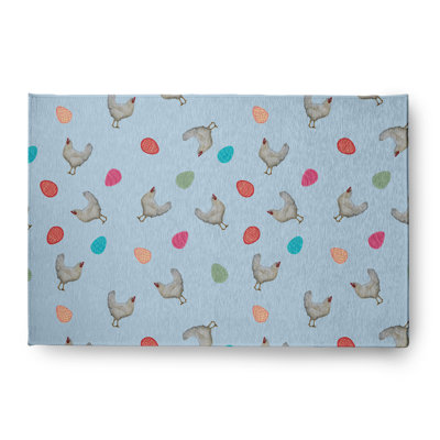 Chenille Abstract Indoor Rug
