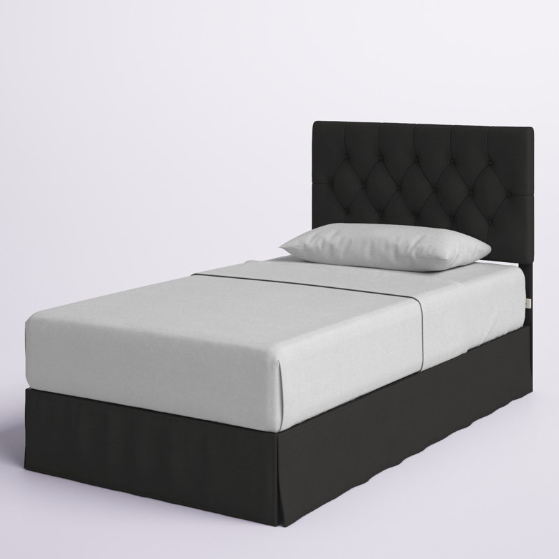 Fareham Upholstered Platform Storage Bed, Twin, Black