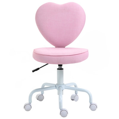 Office Chair With Adjustable Height And 360 Swivel Castor Wheels, Perfect For Comfort And Style In Any Workspace