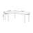 Walnut L-Shaped Solid Wood Writing desk with drawers desk-774418804-774418807