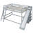 Full Over Full Bunk Bed With Ladder