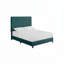 Lit plateforme tapissier touffeté-591398572-591398574