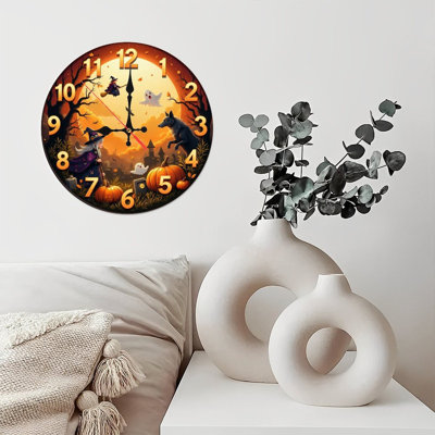 Horloge d'Halloween