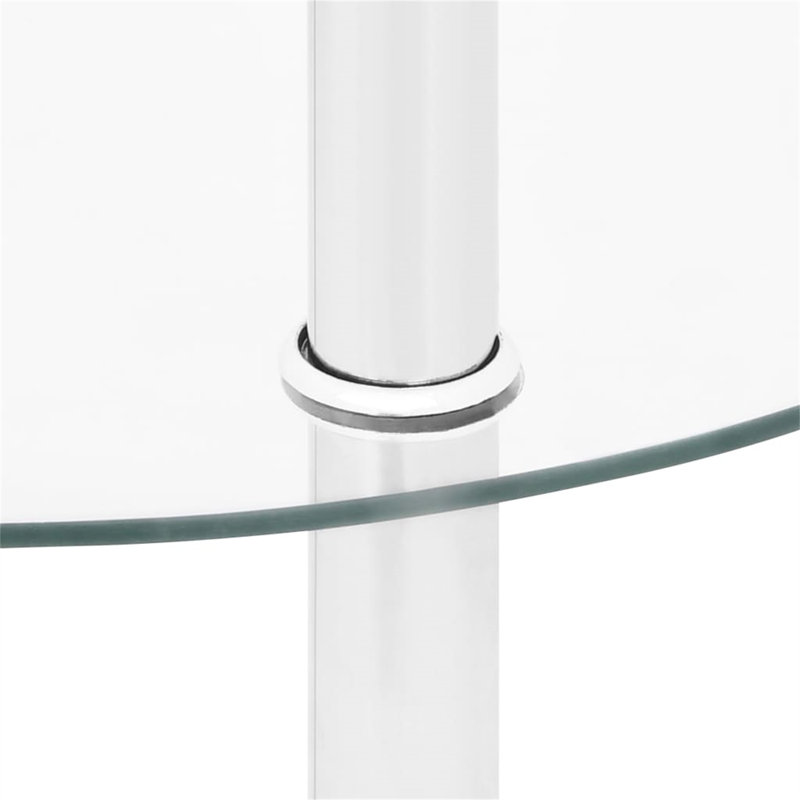 Cavallaro Glass Top End Table