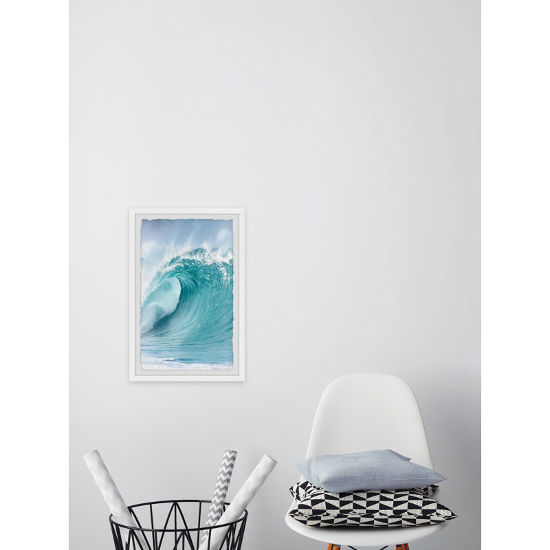 «Flow With It», reproduction encadrée, H 12 po x l 8 po x P 1,5 po