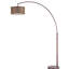 Lampe sur pied arquée 81 po Elena