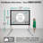 Yard Master 2 Rear Series Grey 81" x 108" Portable Folding Frame Projector Screen