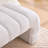 69.7" Wide Modern Armless Bed Bench - Chenille Fabric Upholstered Channel Tufted Seat, Ottoman Foot Stool & Daybed Chaise