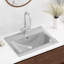 Metro Lane Zadie 600mm L x 460mm W Ceramic Rectangular Sink with Overflow-41906675