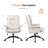 Swivel Office Chair Upholstered Home Office Chair  Adjustable Task Chair With High Back-202709620