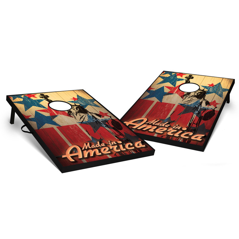 2' X 3' Made In America Tailgate Size Cornhole Set