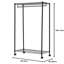 Rosamond 91cm Rolling Clothing Rack