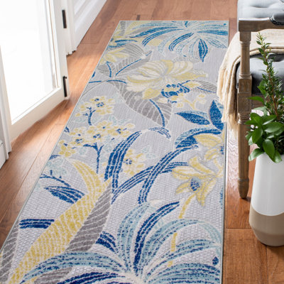 Song Floral Area Rug in Multicolor