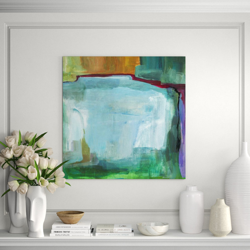 Entangle IV Painting by Barclay Butera, Outdoor, 36" H x 36" W