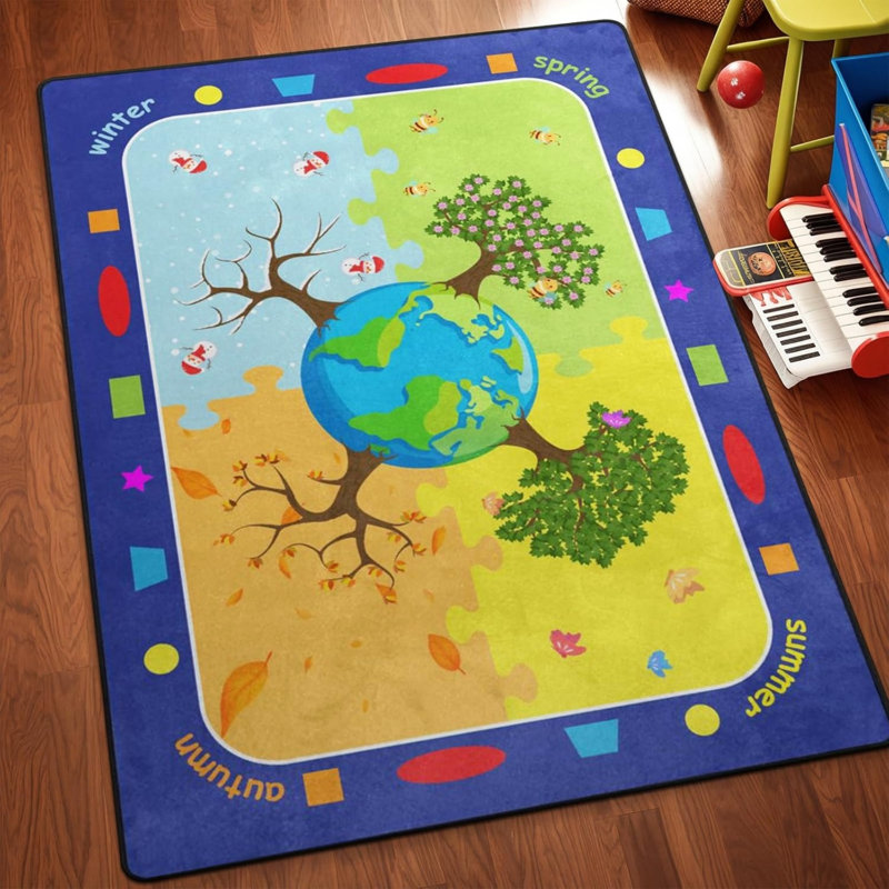 Tapis 4 saisons pour enfants 5 x 7 pi