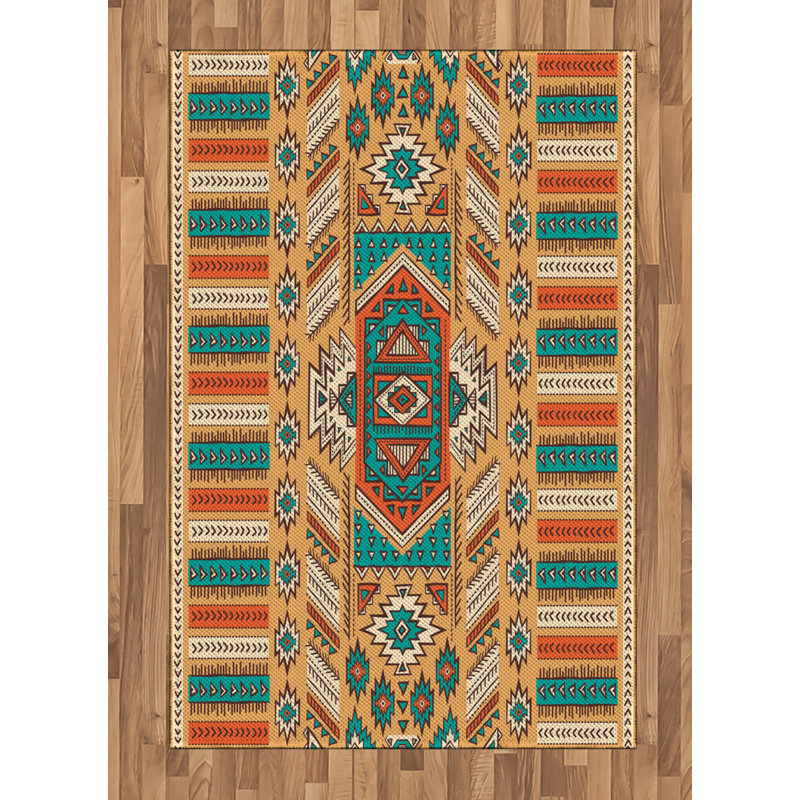 Tapis décoratif Aztec, Rectangle— 4 pi x 5 pi 8 po