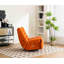 Chaise berçante en cuir-88579943