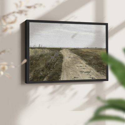 Paysages rétro-DCLxx - reproduction encadrée - réversible