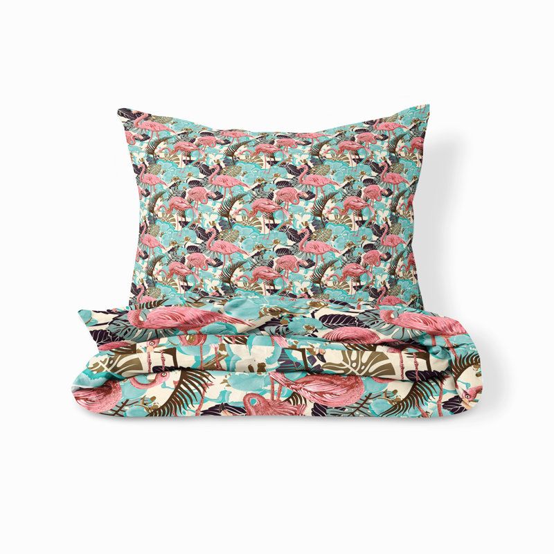 Animal Print Duvet Cover, King Duvet Cover + 2 King Shams