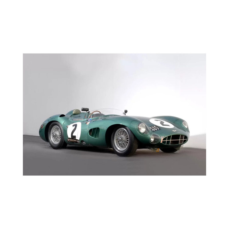 Aston Martin Dbr1, 1959 - Wrapped Canvas Print, 101.6 cm H x 66.04 cm W x 3.175 cm D
