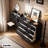 Black Solid Wood Rectangular Dressers & Chests