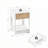 Rattan End table with drawer-1513470126