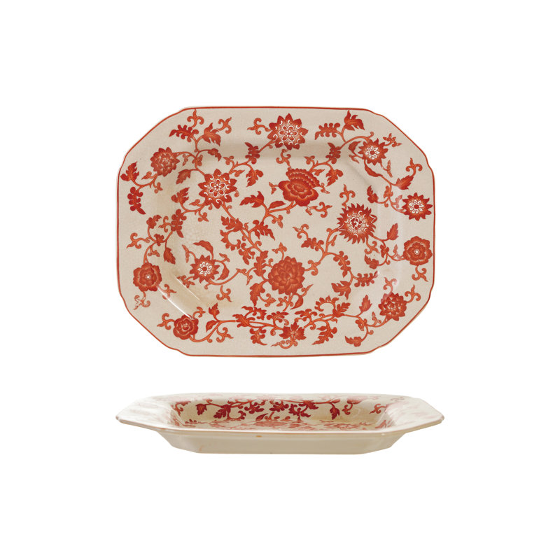 Botanical Stoneware Tray