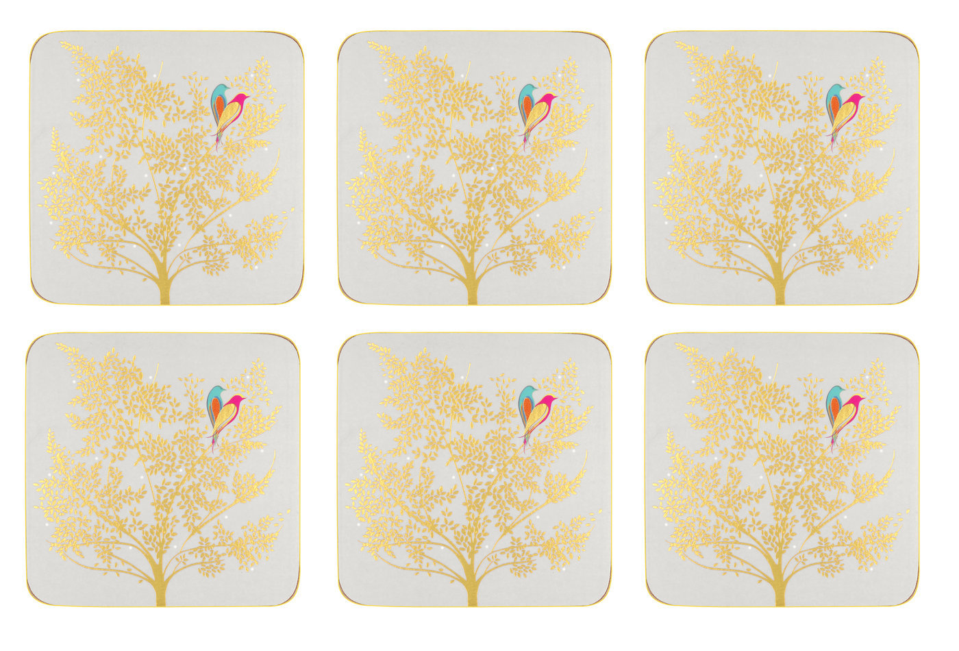Spode SM79412-XD Sara Miller, calici da vino Chelsea London, trasparenti, confezione da 2