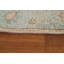 Tapis unique en coton beige et ivoire 2 pi 11 po x 2 pi Addysin