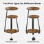 Table de bout ronde avec tablettes à 3 niveaux Vernestine-184799312-184799324