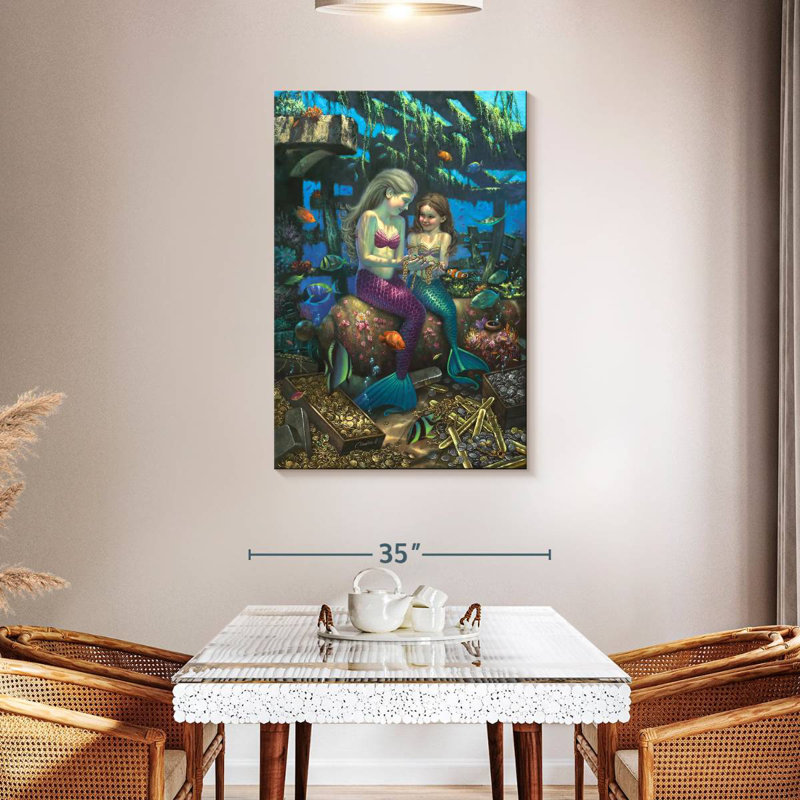 Ashelle Angels Of The Deep, H 45 po x l 30 po