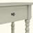 Narrow Console Table with Curved Corner, Retro Entryway Table with Top Drawer and Open Shelf, Sofa Table for Entryway, Hallway and Living Room-2019332665-2019332647